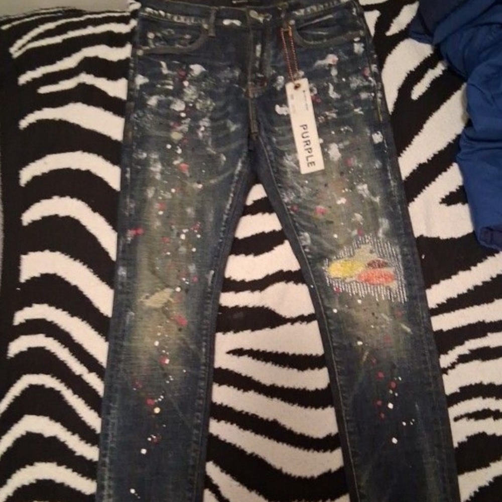 Men's Straight Jeans - Blue